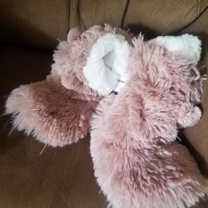 Fuzzy slippers
